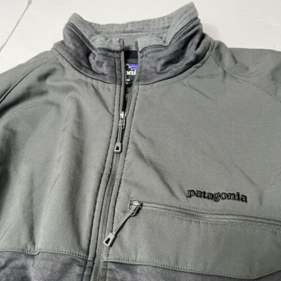 Patagonia Mens Regulator Fleece Half Zip Size L Grey - Picture 4 of 8